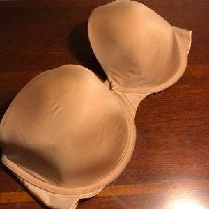Strapless bra